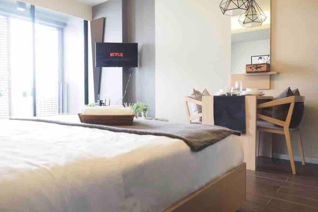 Stylish 1 Bedroom, Nice Pool,Bts Asok, Sukhumvit Bangkok Kültér fotó