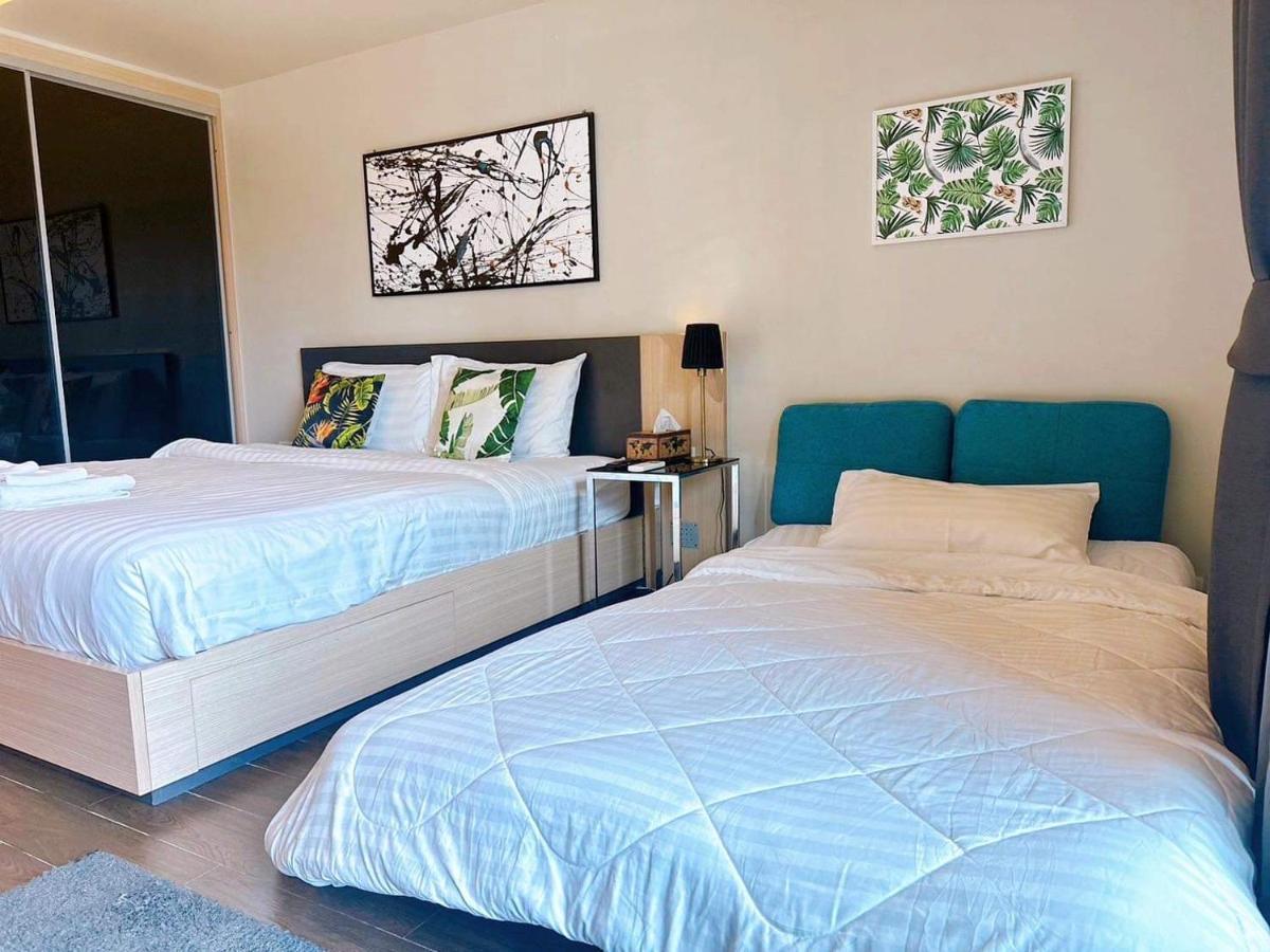 Stylish 1 Bedroom, Nice Pool,Bts Asok, Sukhumvit Bangkok Kültér fotó